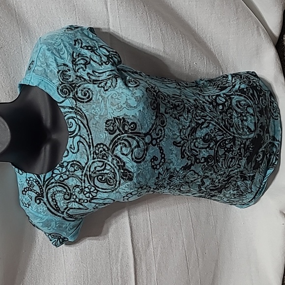 Cultureplug Sheer Y2k Style Babydoll Tee Size Small - Picture 1 of 11